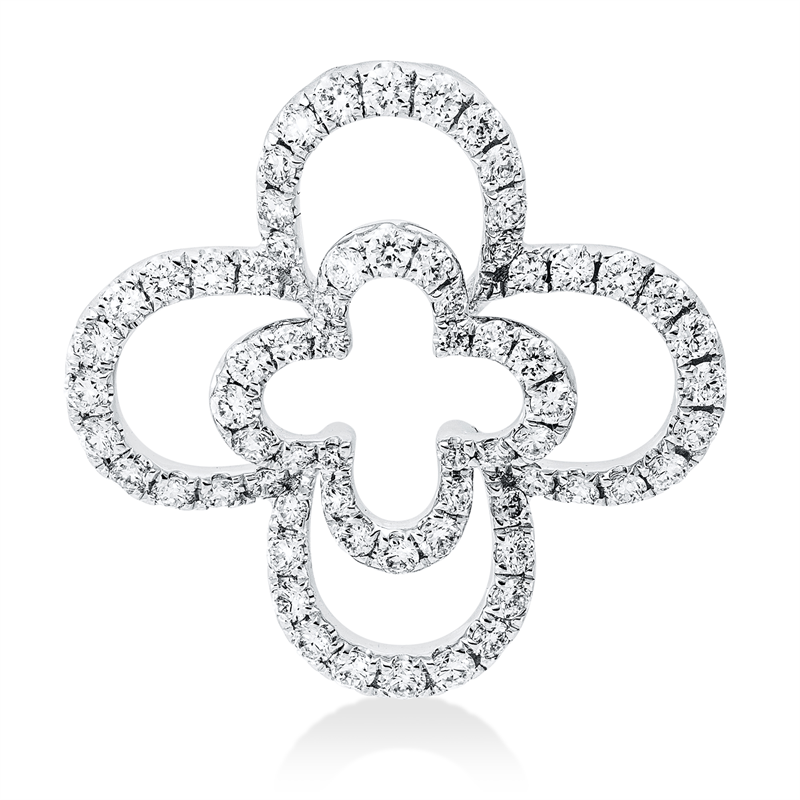 Modern Woman Anhänger Weißgold 18kt 0,62ct