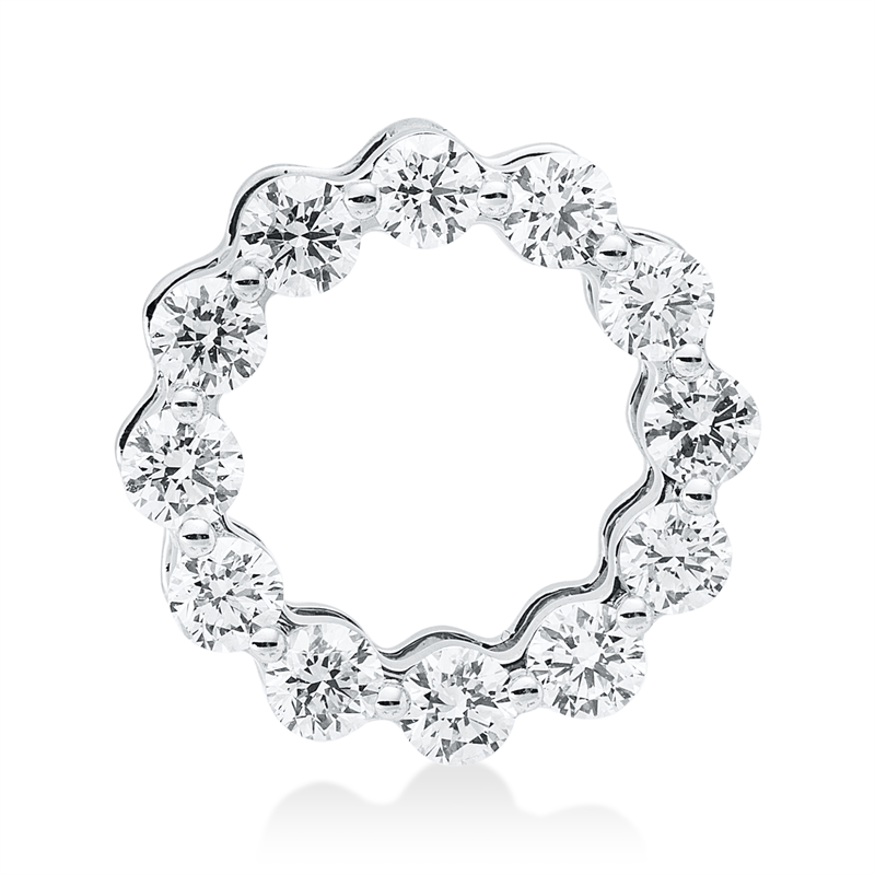 Modern Woman Anhänger Weißgold 18kt 0,5ct