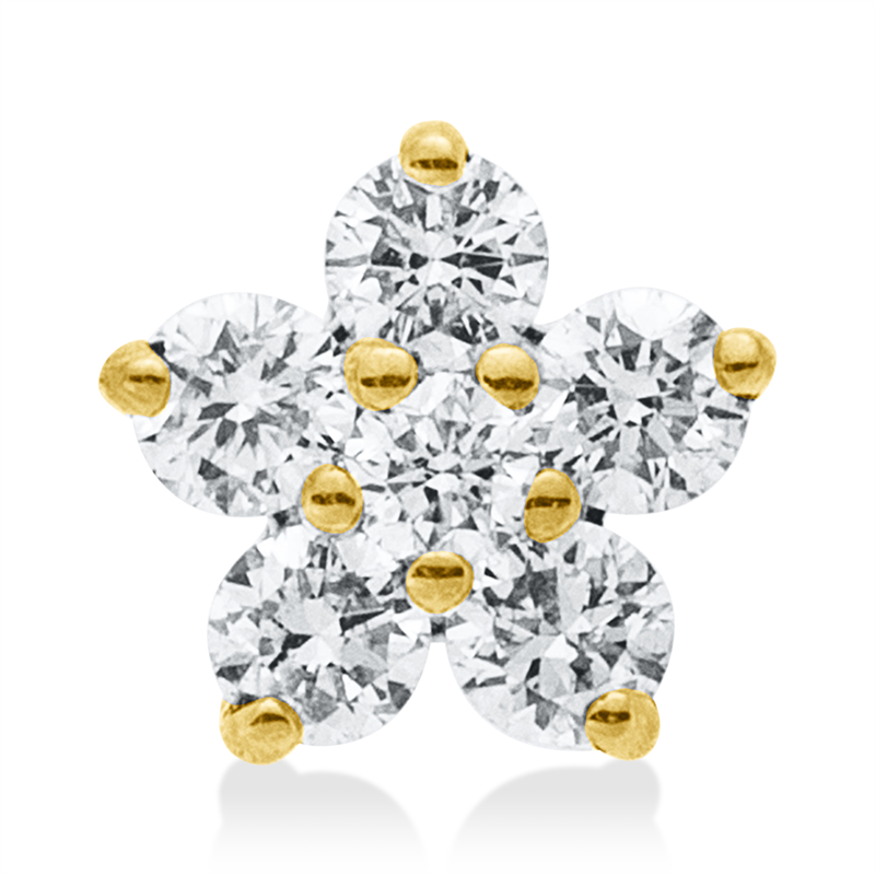 Illusion Classic Anhänger Weißgold 18kt 0,1ct