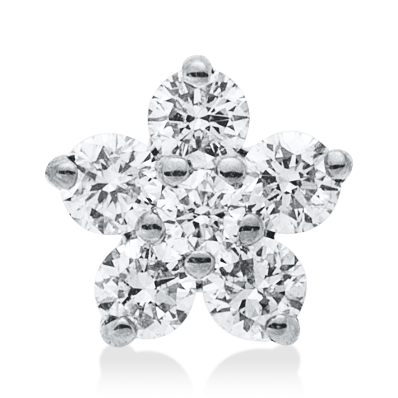 Illusion Classic Anhänger Weißgold 18kt 0,1ct
