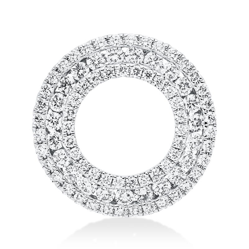 Modern Woman Anhänger Weißgold 18kt 0,84ct