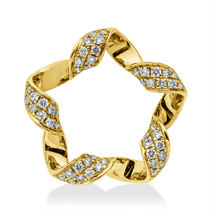 Modern Woman Anhänger Gelbgold 14kt Ref-3I993