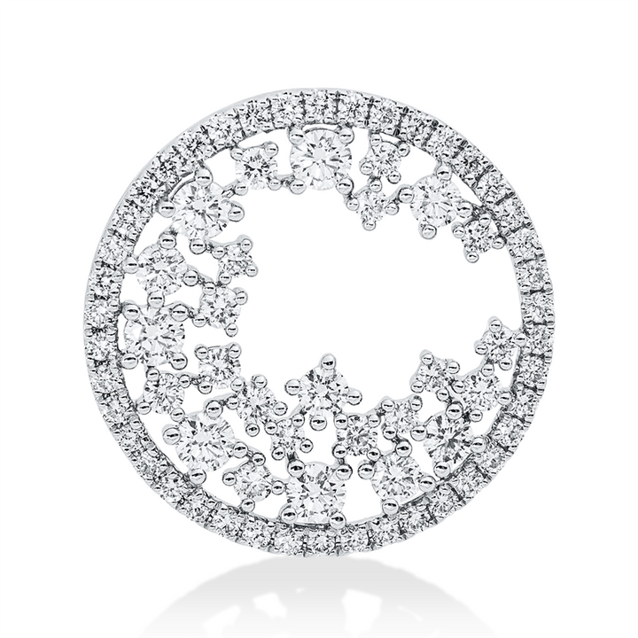 Modern Woman Anhänger Weißgold 18kt Ref-3I996