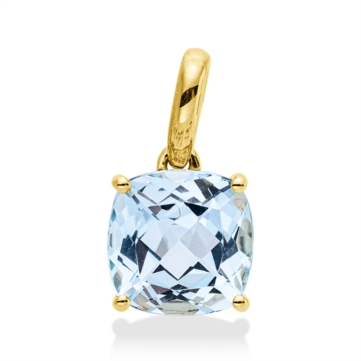 Farbstein Fashion Anhänger Gelbgold 18kt Ref-3J189
