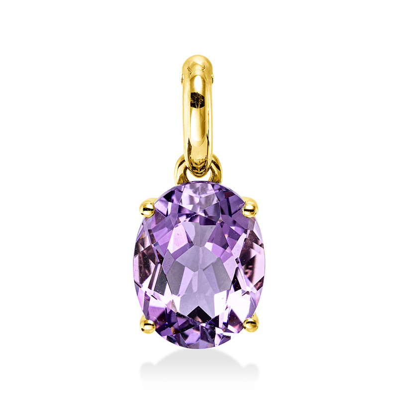 Farbstein Fashion Anhänger Gelbgold 18kt Ref-3J192