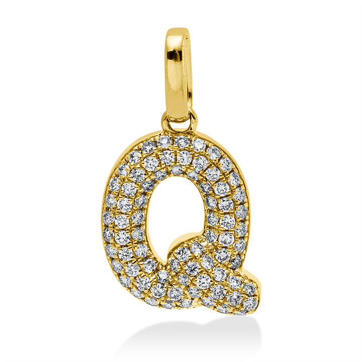 Buchstabe Anhänger Gelbgold 18kt Ref-3J203