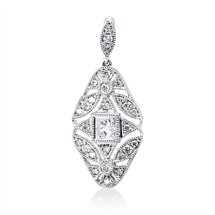 Modern Woman Anhänger Weißgold 18kt Ref-3J294