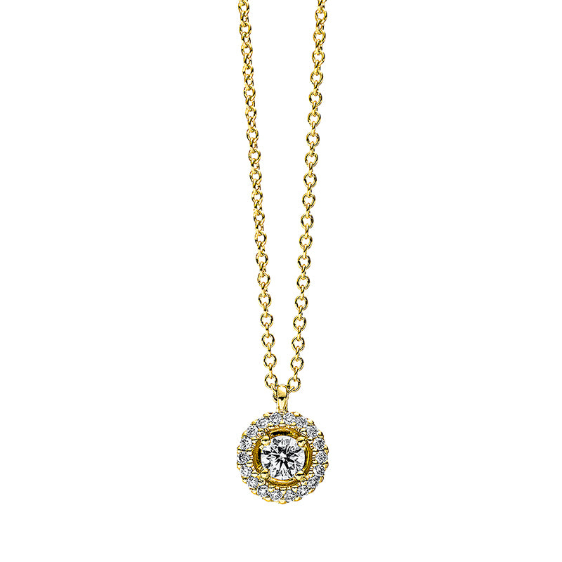 Modern Woman Collier Weißgold 18kt 0,16ct