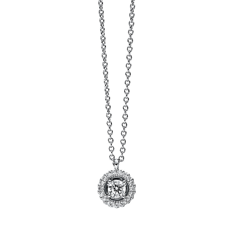 Modern Woman Collier Weißgold 18kt 0,16ct