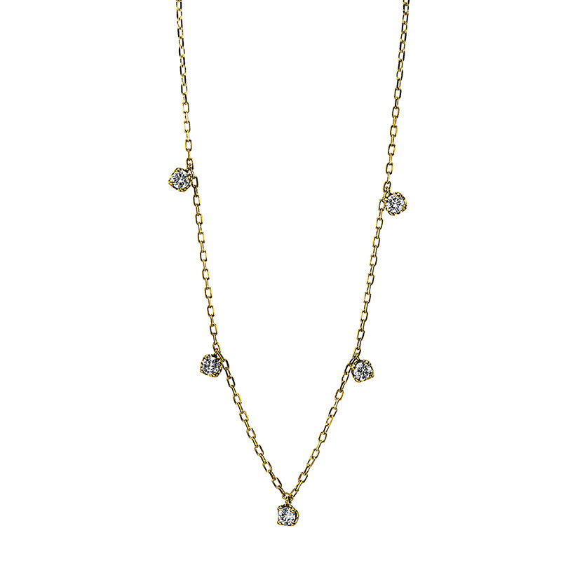 Modern Woman Collier Weißgold 18kt 0,38ct