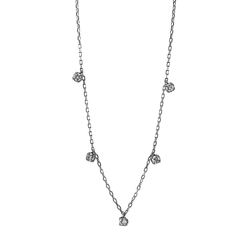 Modern Woman Collier Weißgold 18kt 0,38ct