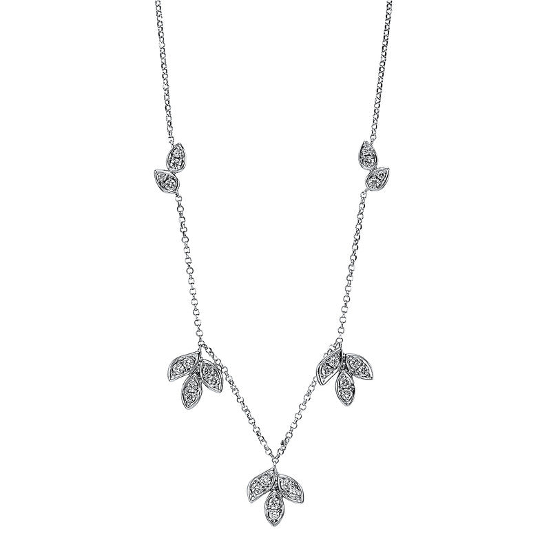 Modern Woman Collier Weißgold 18kt Ref-4G085