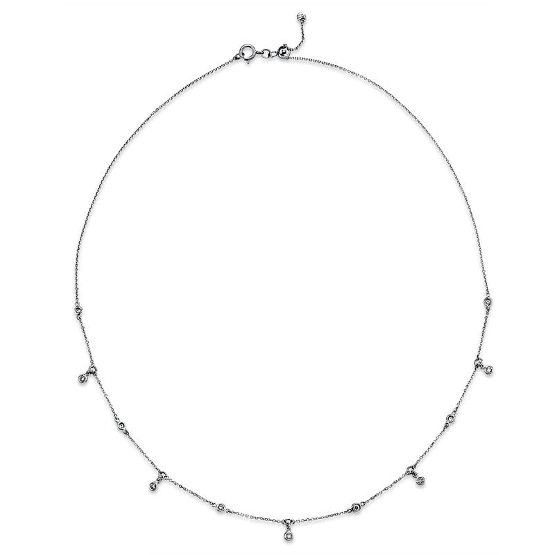 Modern Woman Collier Weißgold 18kt 0,18ct