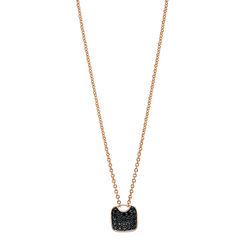 Modern Woman Collier Rotgold 18kt 0,11ct