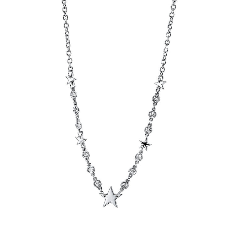 Symbol Collier Weißgold 18kt Ref-4H006
