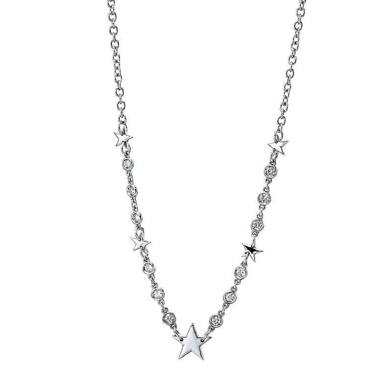 Symbol Collier Weißgold 18kt Ref-4H006