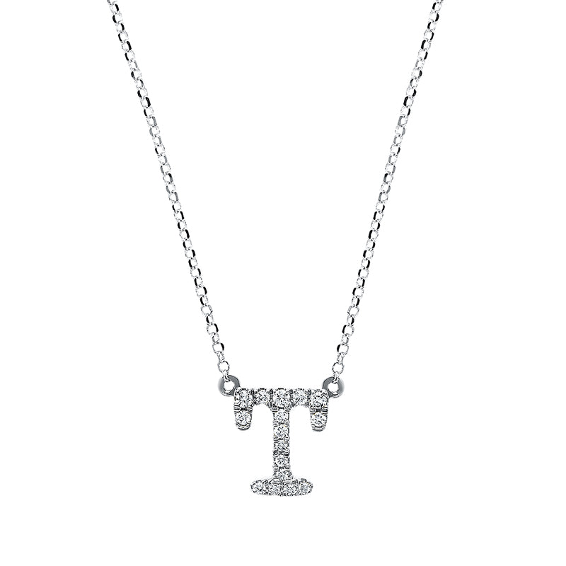 Buchstabe Collier Weißgold 18kt Ref-4H308