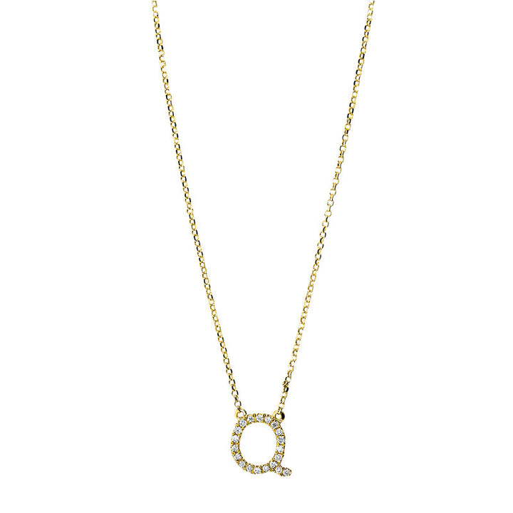 Buchstabe Collier Gelbgold 18kt Ref-4H310