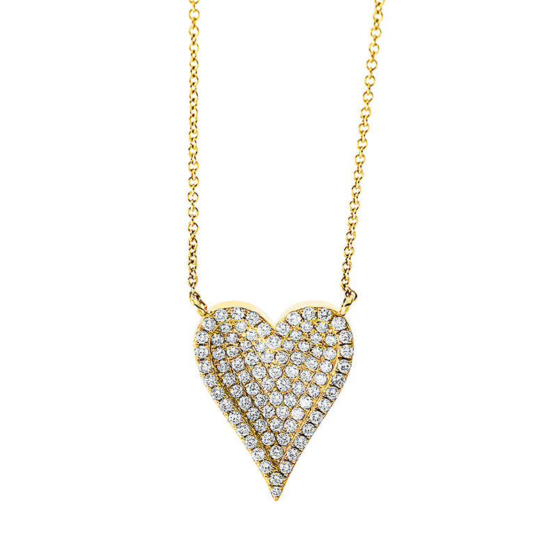 Pavé Collier Weißgold 18kt 0,53ct