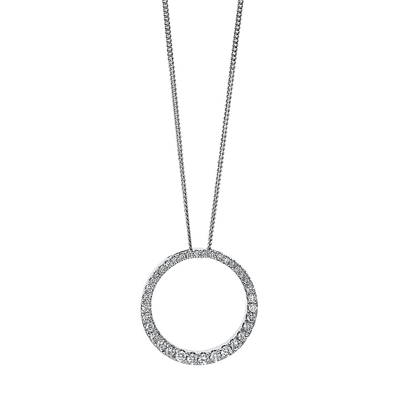 Modern Woman Collier Weißgold 18kt 0,35ct