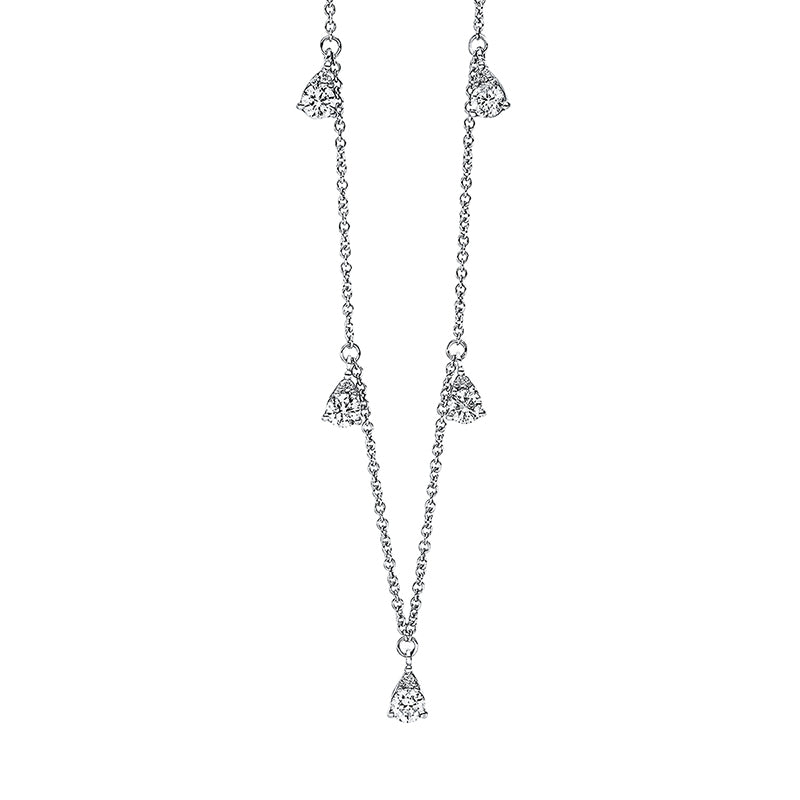 Modern Woman Collier Weißgold 18kt 0,52ct