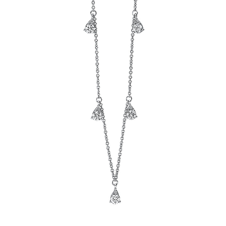 Modern Woman Collier Weißgold 18kt Ref-4I674
