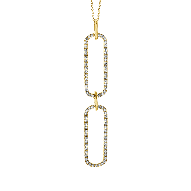 Modern Woman Collier Gelbgold 18kt 0,99ct
