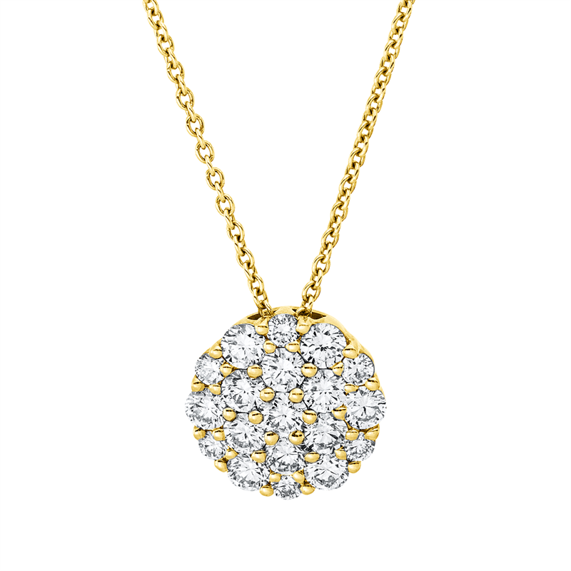 Illusion Classic Collier Weißgold 18kt 1,01ct