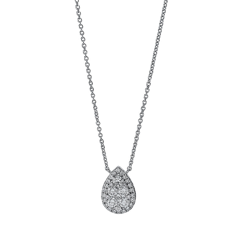 Illusion Classic Collier Weißgold 18kt 0,71ct