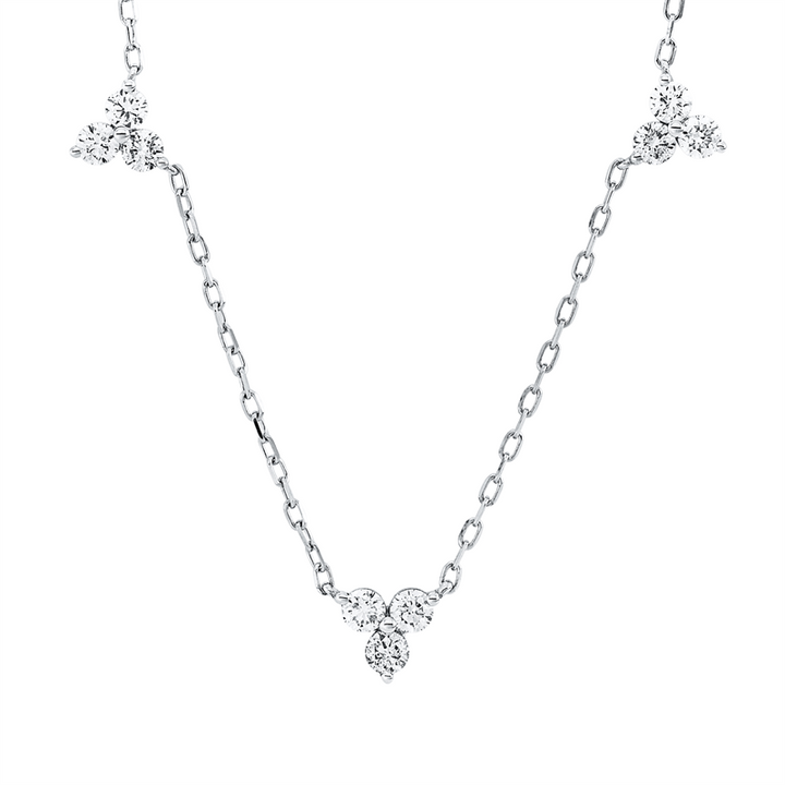 Modern Woman Collier Weißgold 18kt Ref-4J206
