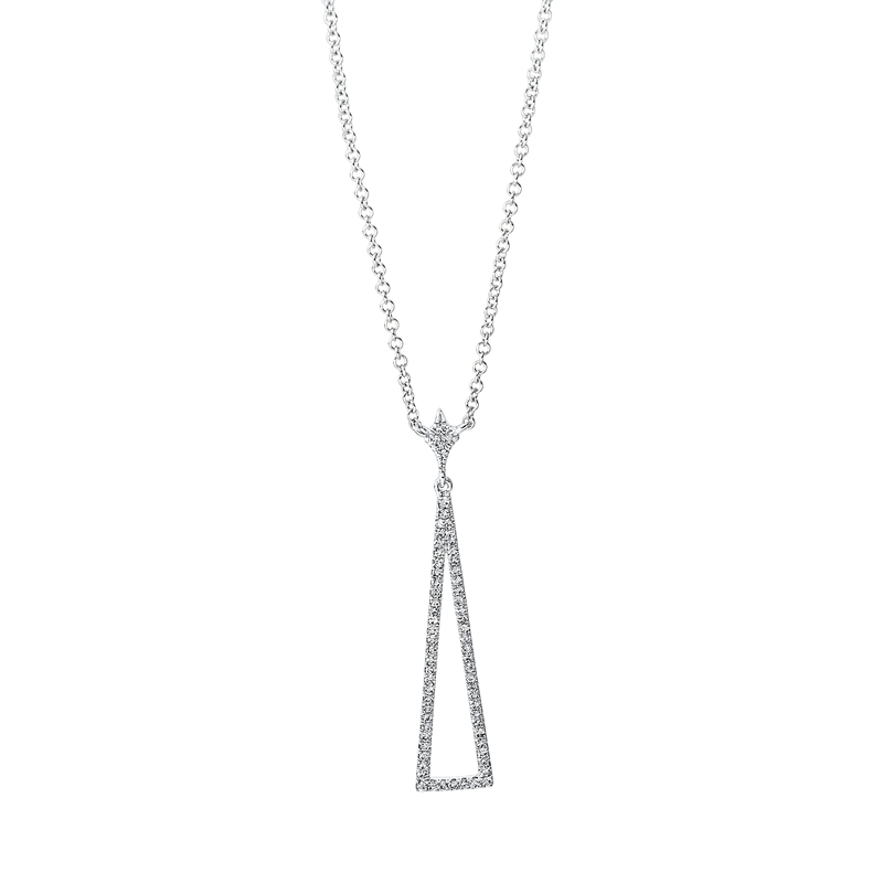Modern Woman Collier Weißgold 18kt Ref-4J346