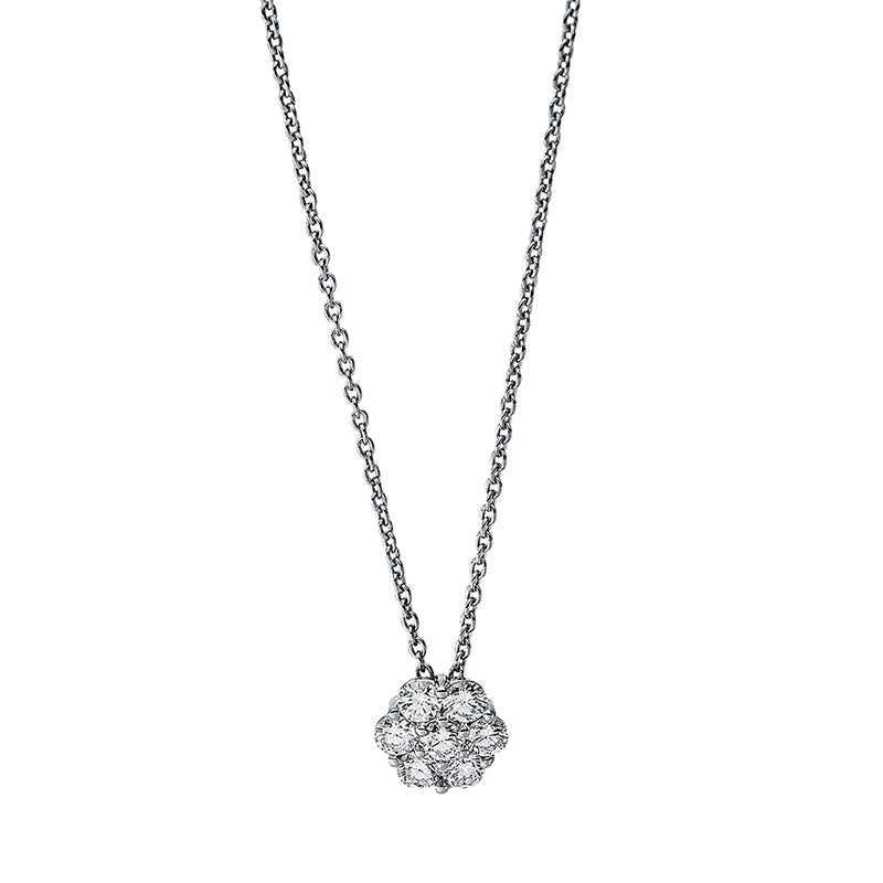 Modern Woman Collier Weißgold 18kt 0,28ct