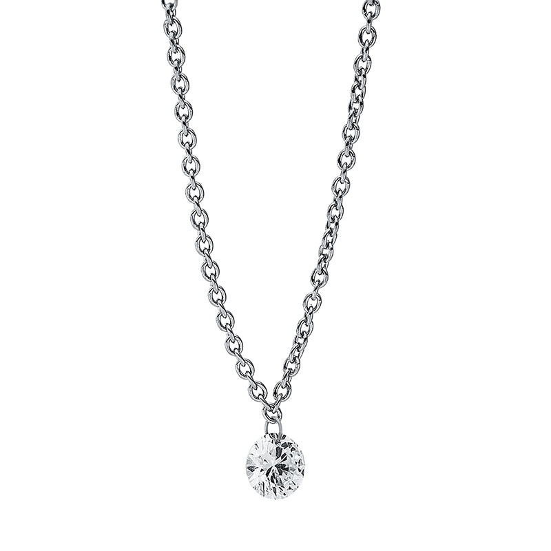 Dancing Diamond Collier Weißgold 18kt 0,15ct