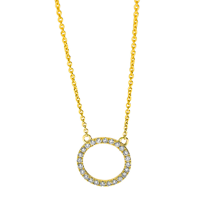 Modern Woman Collier Weißgold 18kt 0,11ct