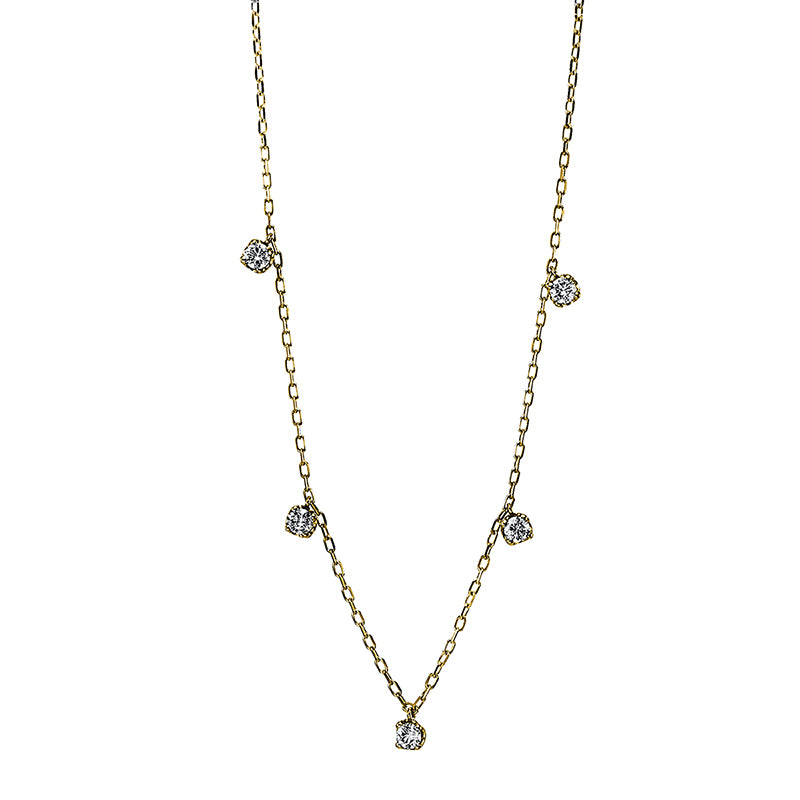 Modern Woman Collier Gelbgold 18kt 0,37ct