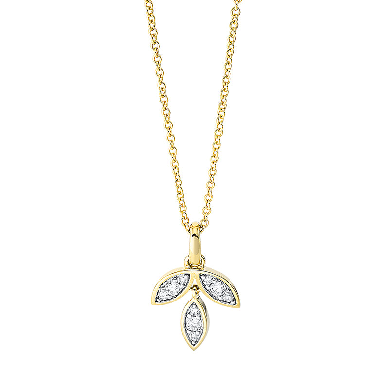 Modern Woman Collier Gelbgold 18kt Ref-4K025