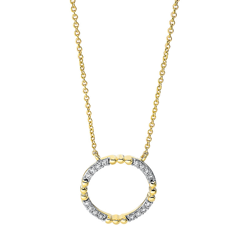 Modern Woman Collier Gelbgold 18kt Ref-4K026