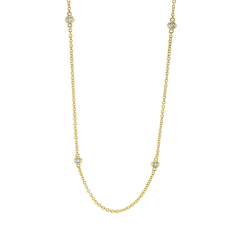 Modern Woman Collier Weißgold 18kt 0,21ct