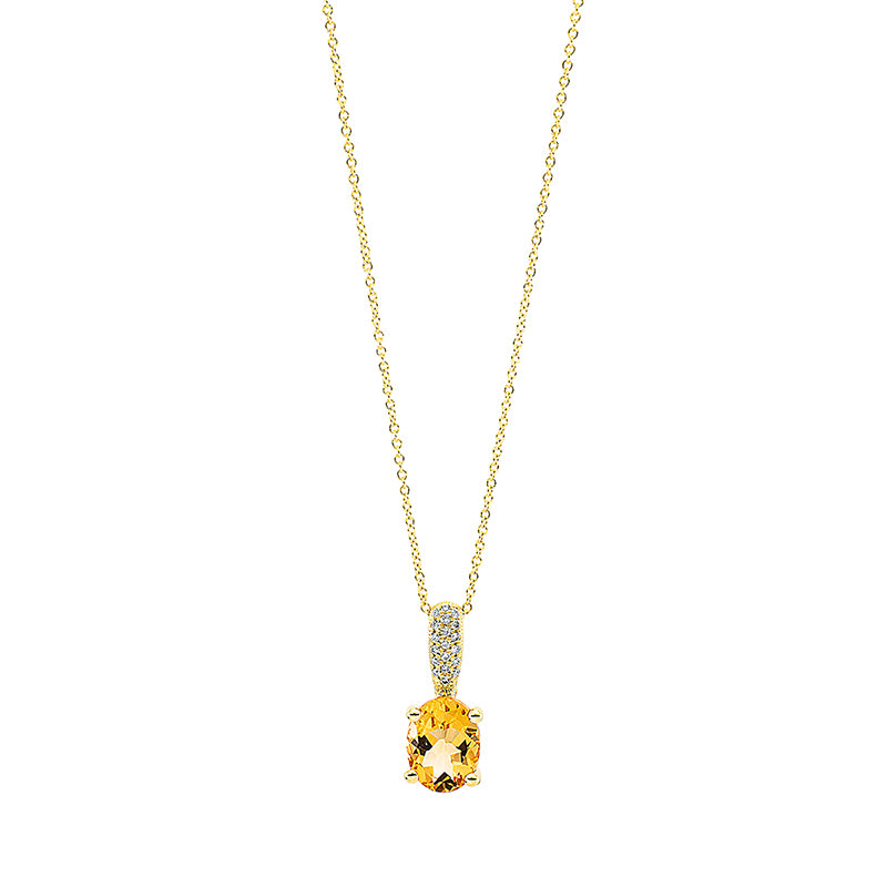Farbstein Fashion Collier Gelbgold 18kt Ref-4K698
