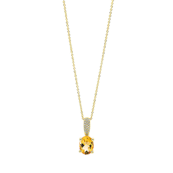 Farbstein Fashion Collier Gelbgold 18kt Ref-4K698