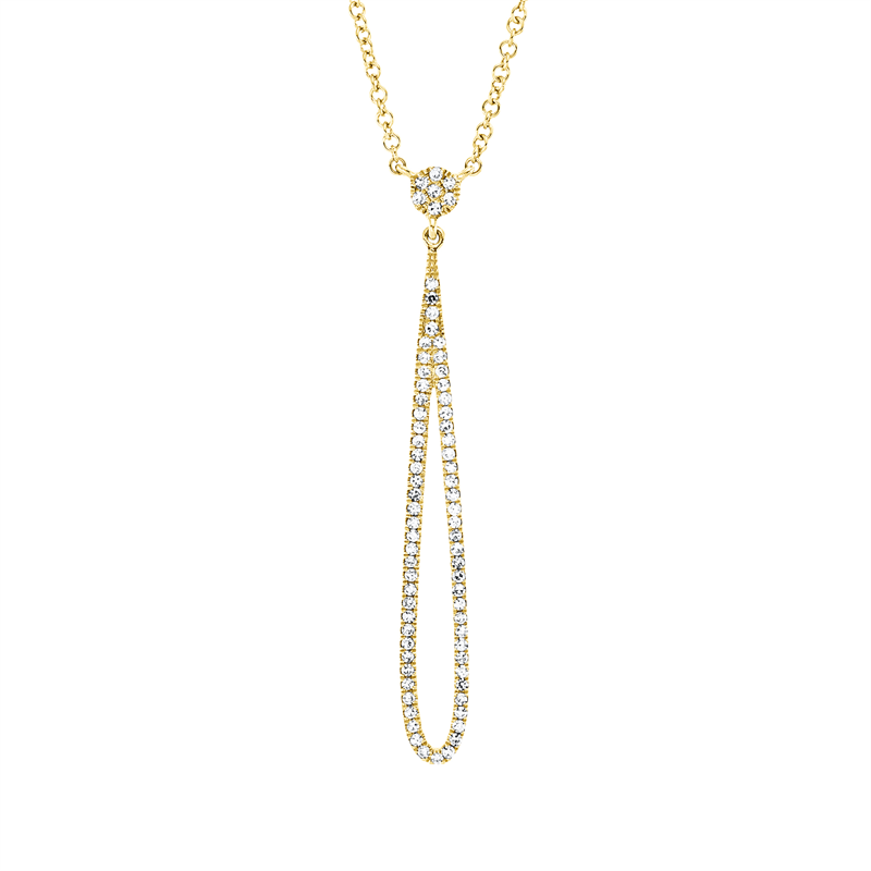 Modern Woman Collier Gelbgold 18kt 0,17ct