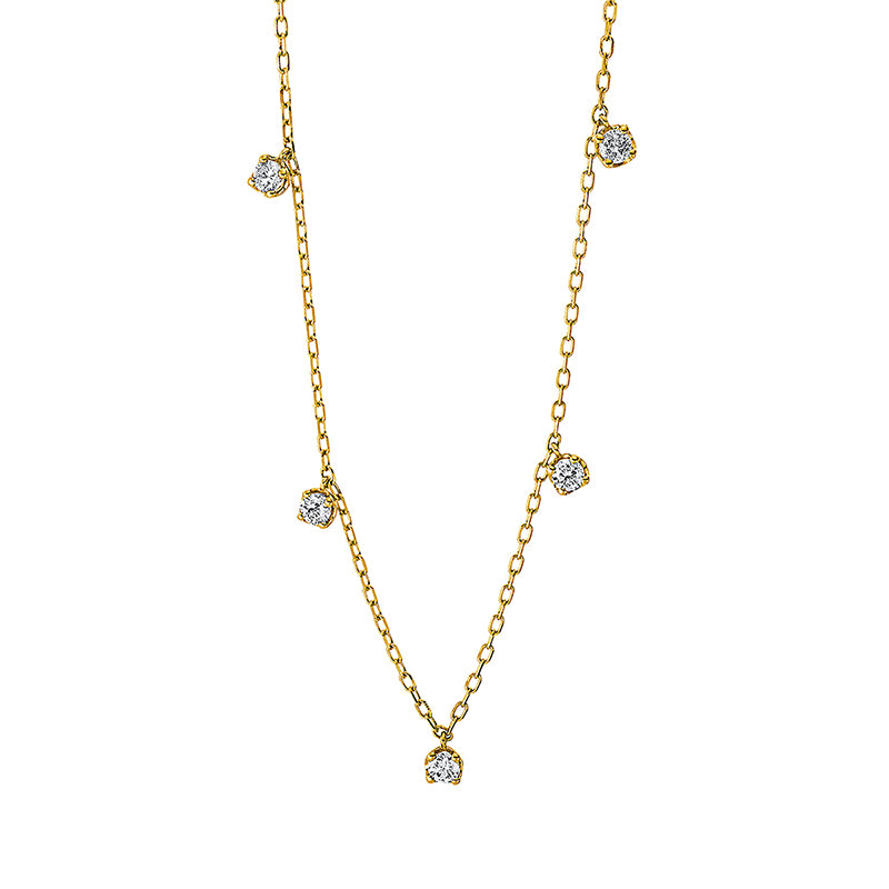Modern Woman Collier Weißgold 18kt 0,36ct