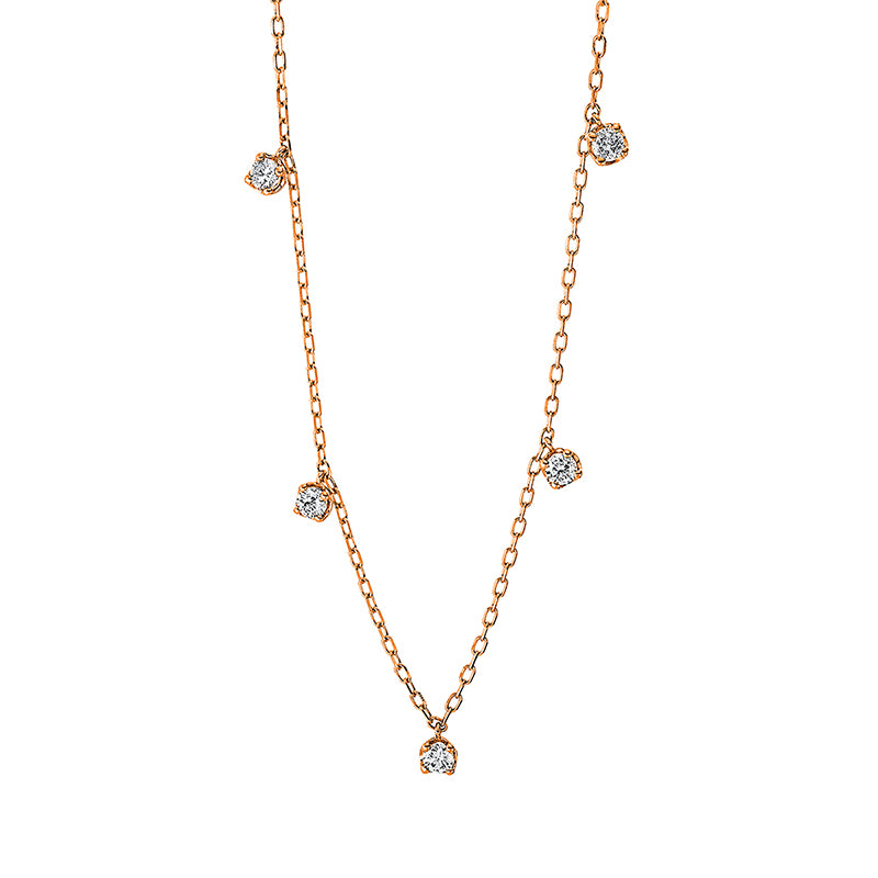 Modern Woman Collier Weißgold 18kt 0,36ct