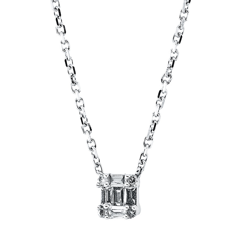Illusion Classic Collier Weißgold 18kt Ref-4L172