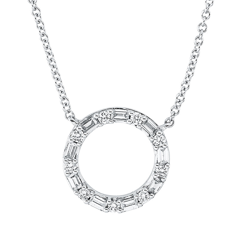 Modern Woman Collier Weißgold 18kt Ref-4L188