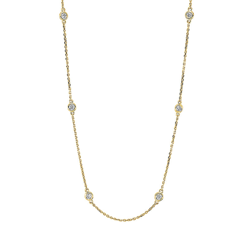 Modern Woman Collier Gelbgold 18kt Ref-4L327