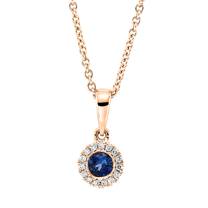 Farbstein Classic Collier Rotgold 18kt Ref-4L493