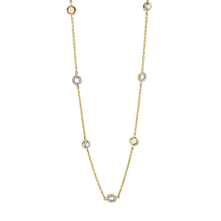 Farbstein Fashion Collier Gelbgold 18kt Ref-4L568