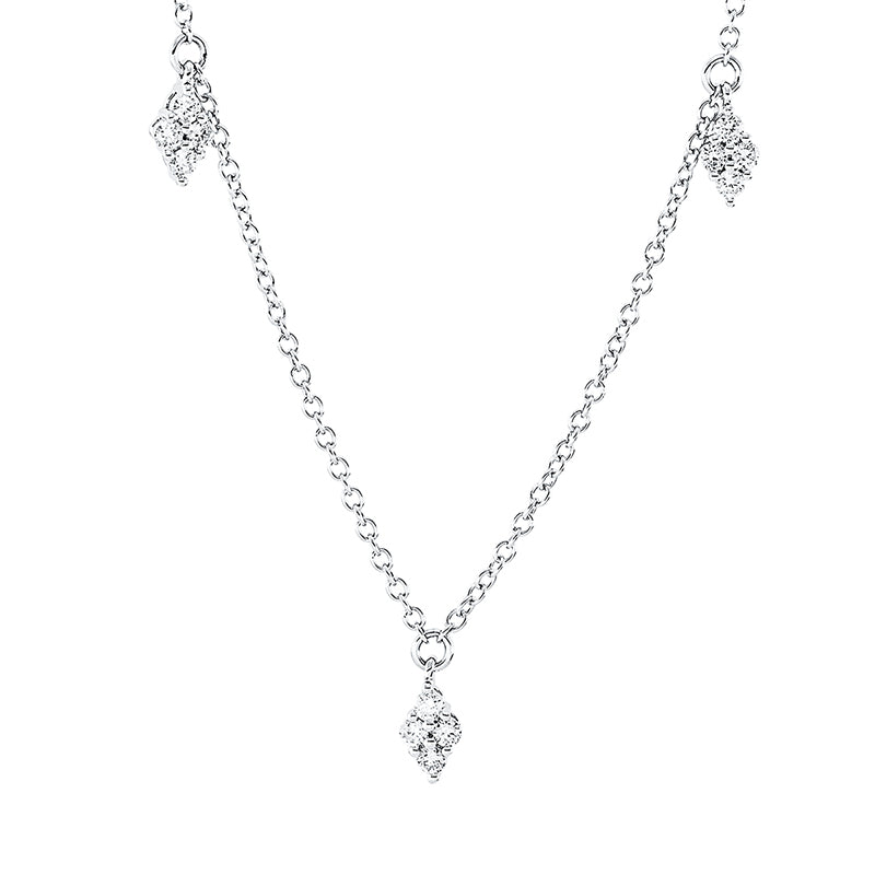Modern Woman Collier Weißgold 18kt 0,42ct