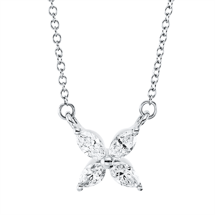 Modern Woman Collier Weißgold 18kt Ref-4L631
